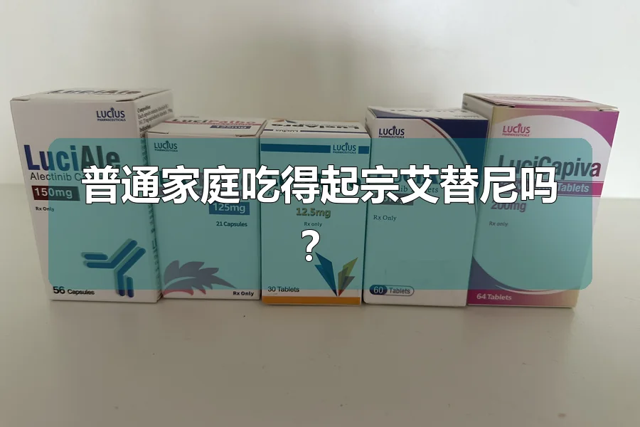 普通家庭吃得起宗艾替尼吗？